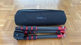 Stativ – PRO.J Professional Tripod – Carbon – neuwertig!